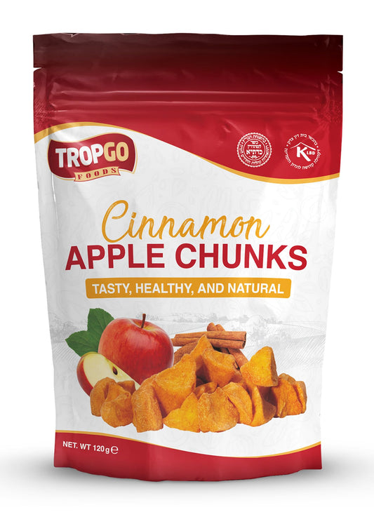 Tropgo Dried Cinnamon Apple Chunks 120g Natural Dried Fruit - Parent