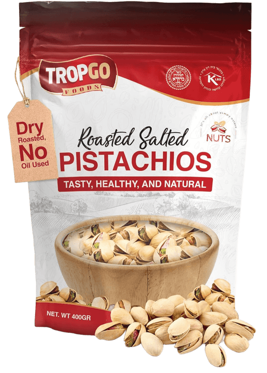 Roasted Salted Pistachios 400g (Large Bag)