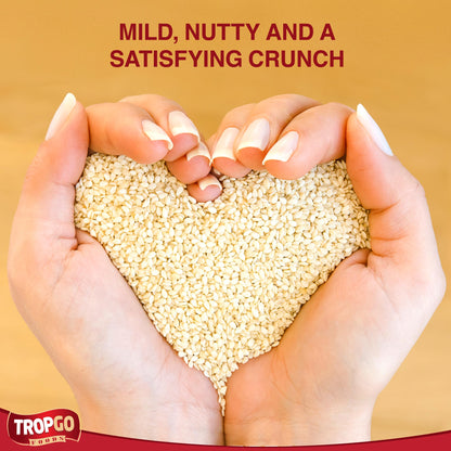 Tropgo Sesame Seeds - White Sesame Seeds - Packed Fresh Sesame Seed