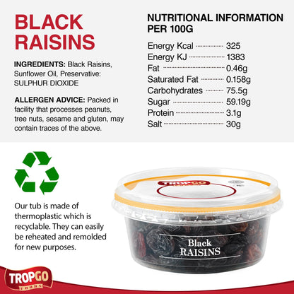 Black Raisins 150g Parent