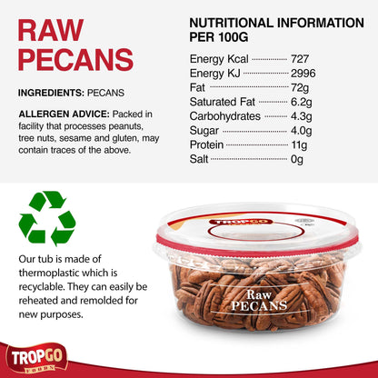 Raw Pecan Nuts 100g Parent