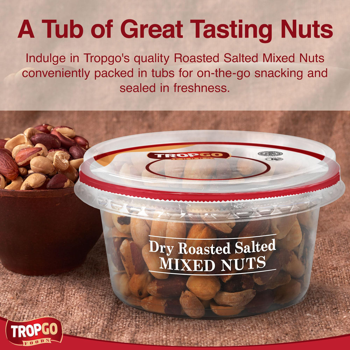 Roasted Salted Mixed Nuts Parent 190g