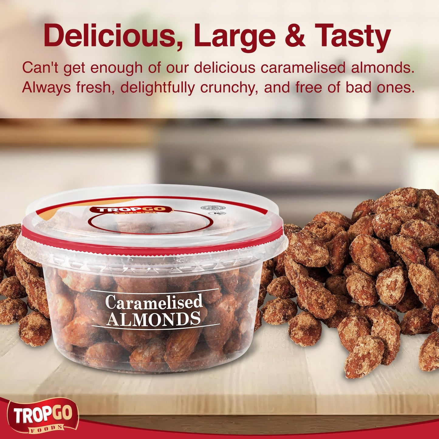 Caramelised Almonds 180g Parent
