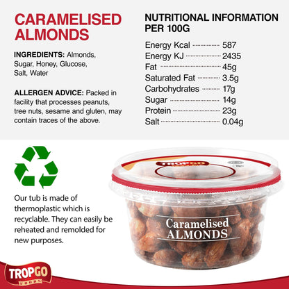 Caramelised Almonds 180g Parent