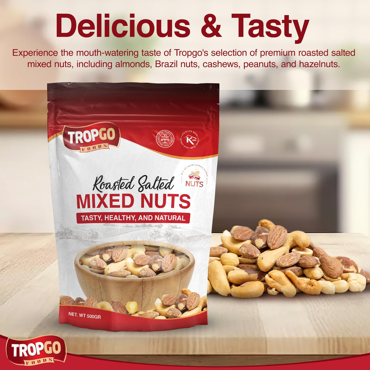 Roasted Salted Mixed Nuts Parent 500g