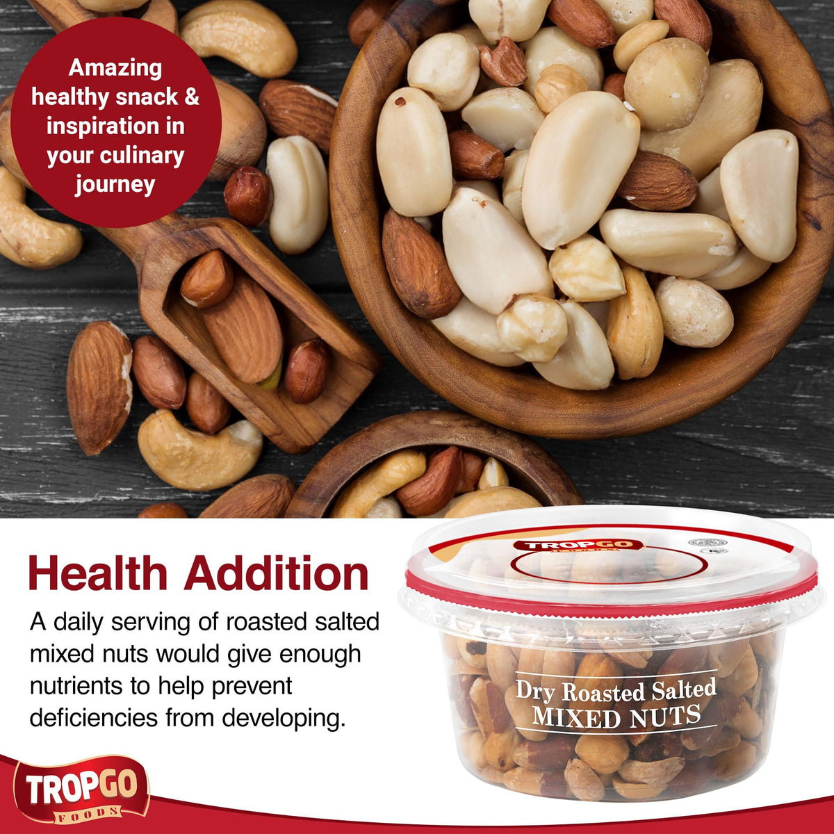 Roasted Salted Mixed Nuts Parent 190g