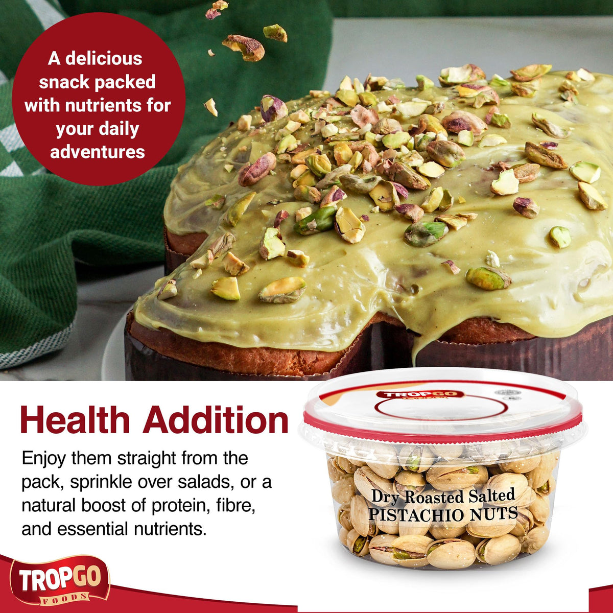 Roasted Salted Pistachios 180g Parent