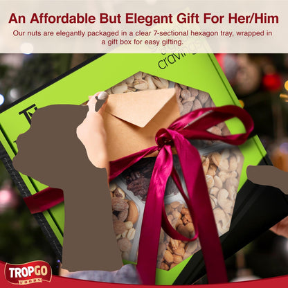 Gift For Mothers Day, Best Mom Gift Love Gift For Her, Box With a Variety of Freshly Roasted Nuts - Gift For Him