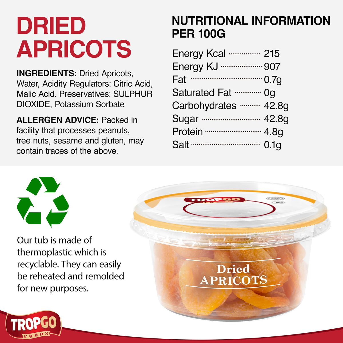 Dried Apricots 200g Parent