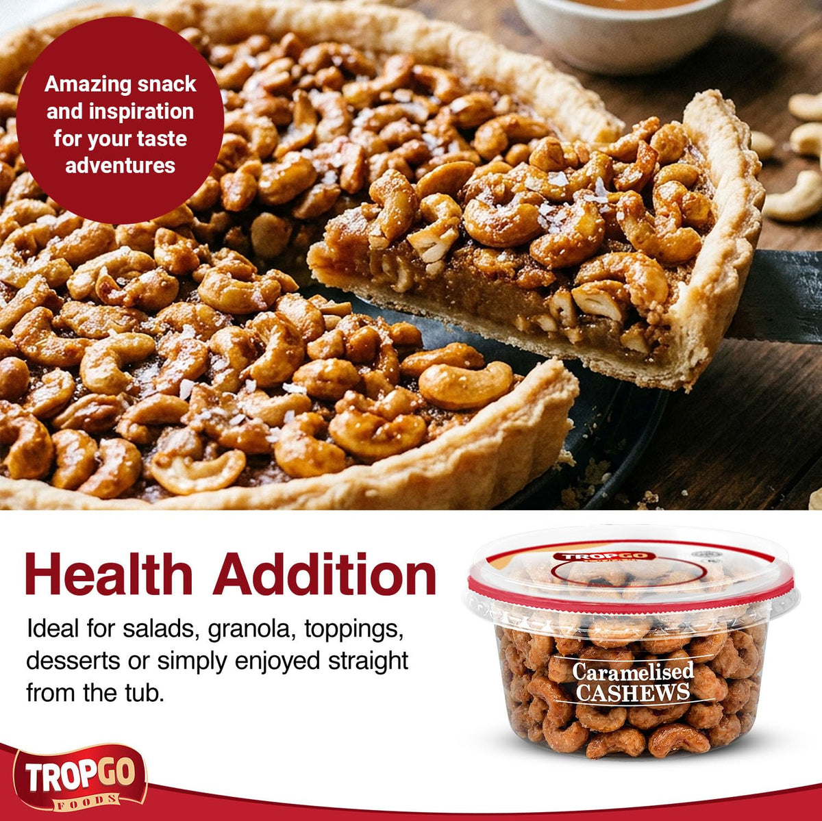 Caramelised Cashews 180g Parent