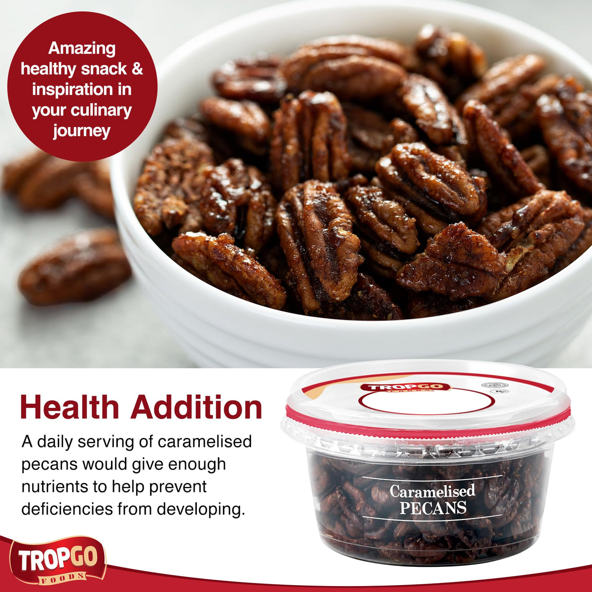 Caramelised Pecans 160g Parent
