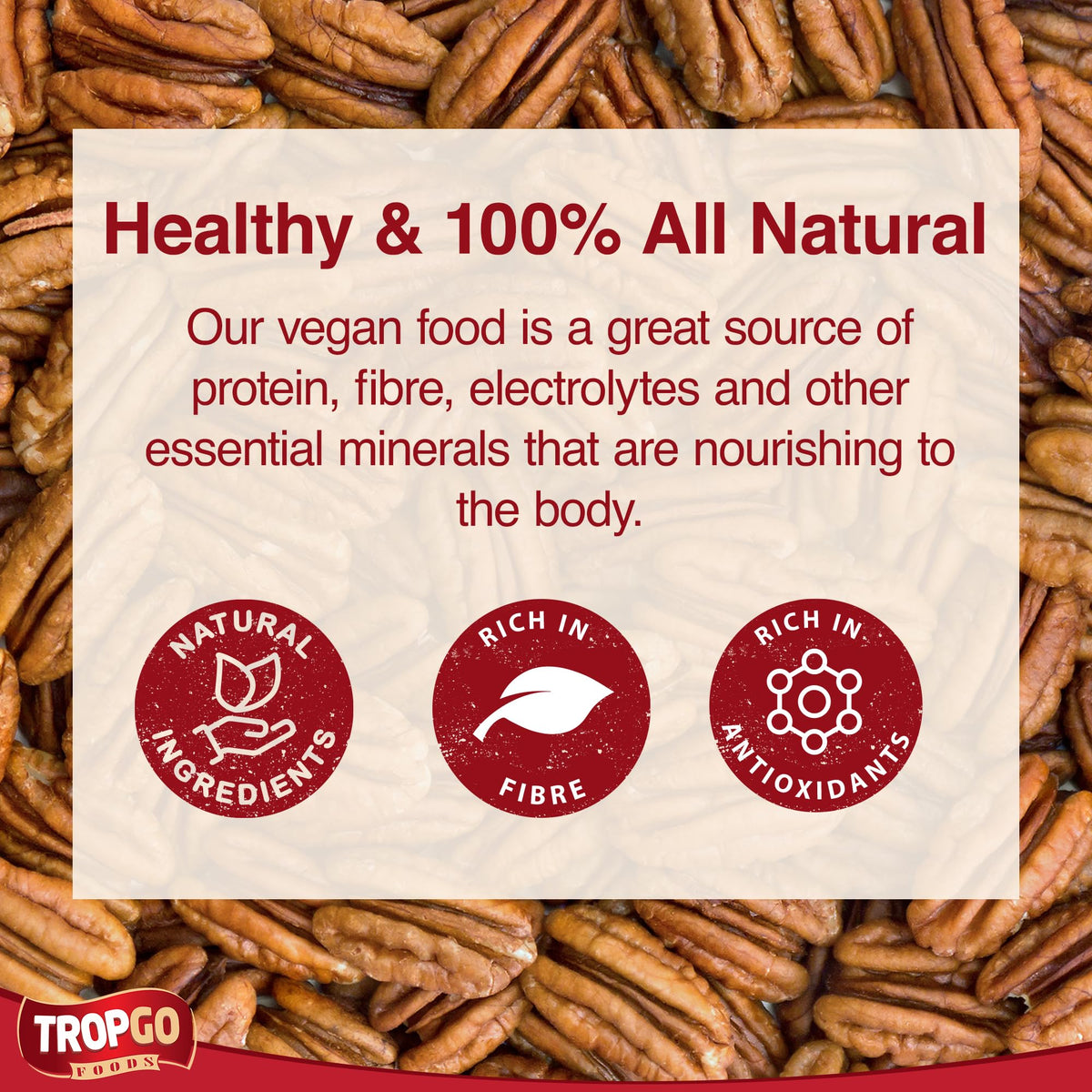 Raw Pecan Nuts 100g Parent