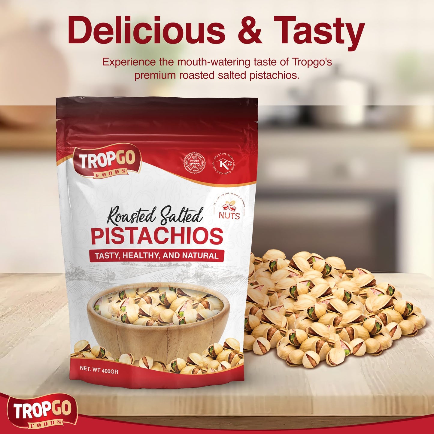 Salted Pistachio Nuts Parent 400g
