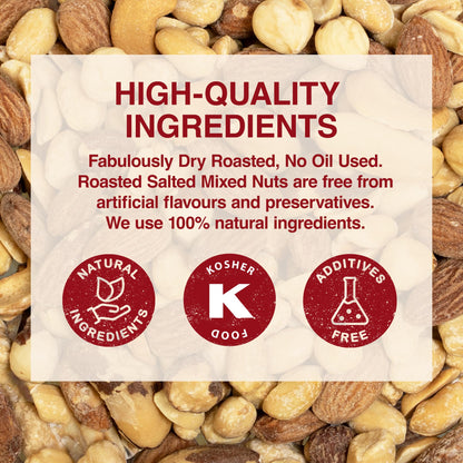 Roasted Salted Mixed Nuts Parent 500g