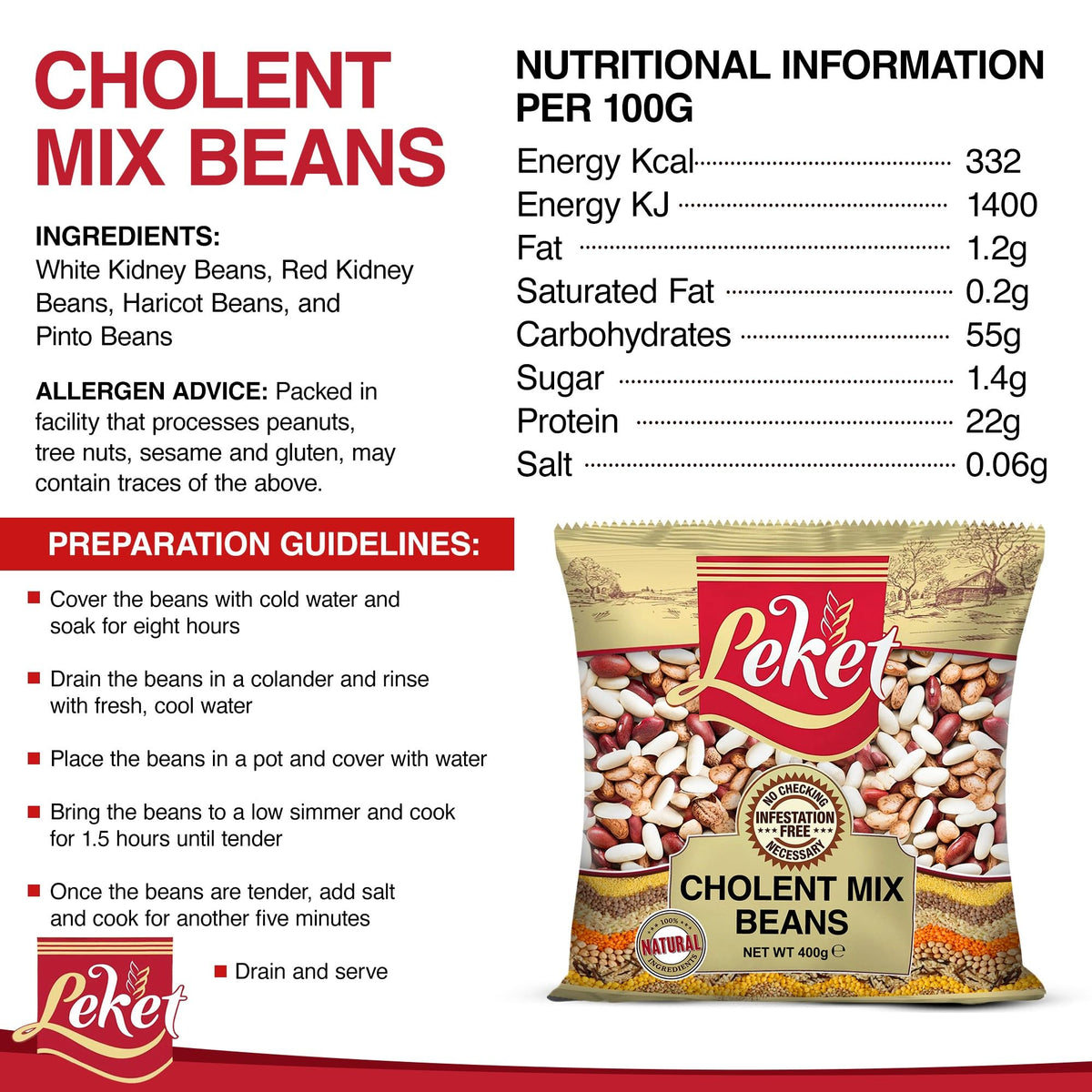 Leket Cholent Mix Parent