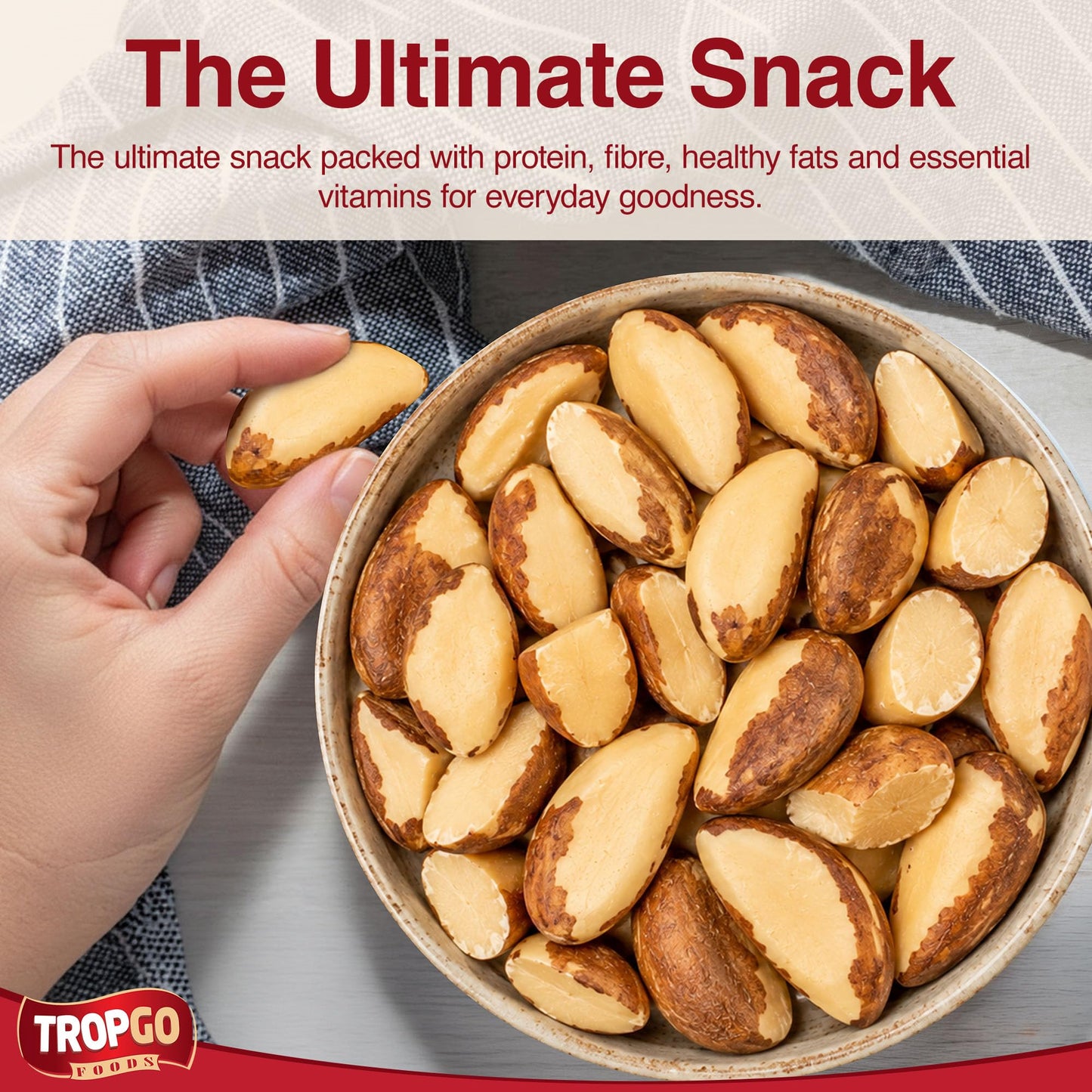 Raw Brazil Nuts 100g Parent