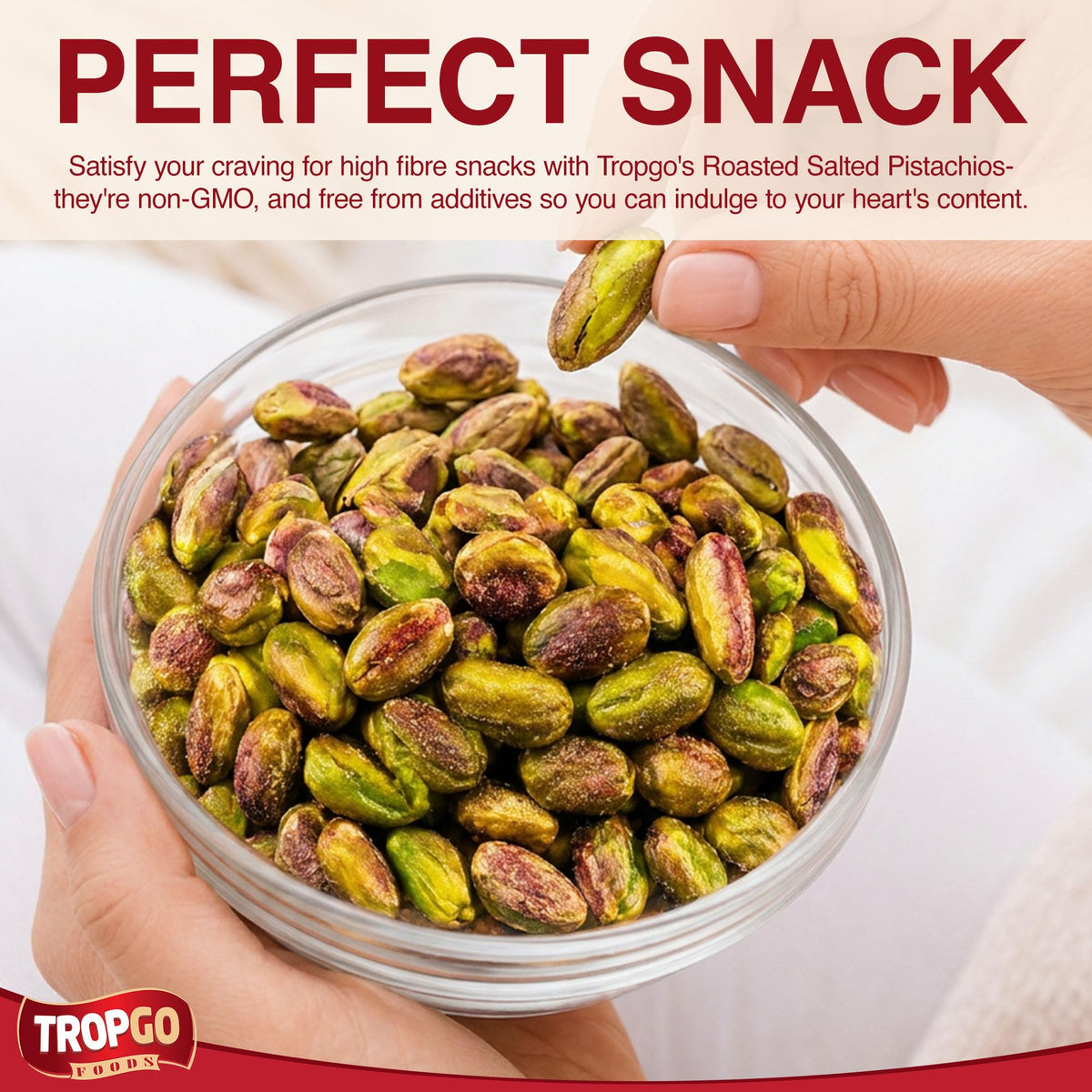 Roasted Salted Pistachio Kernels 100g Parent