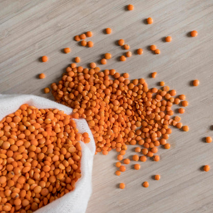 Leket Red Split Lentils 400g - Premium Quality Legumes for Healthy Cooking and Dining