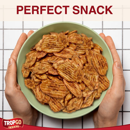Tropgo Caramelised Banana Chips – Dried Fruit in a Resealable Bag - Parent