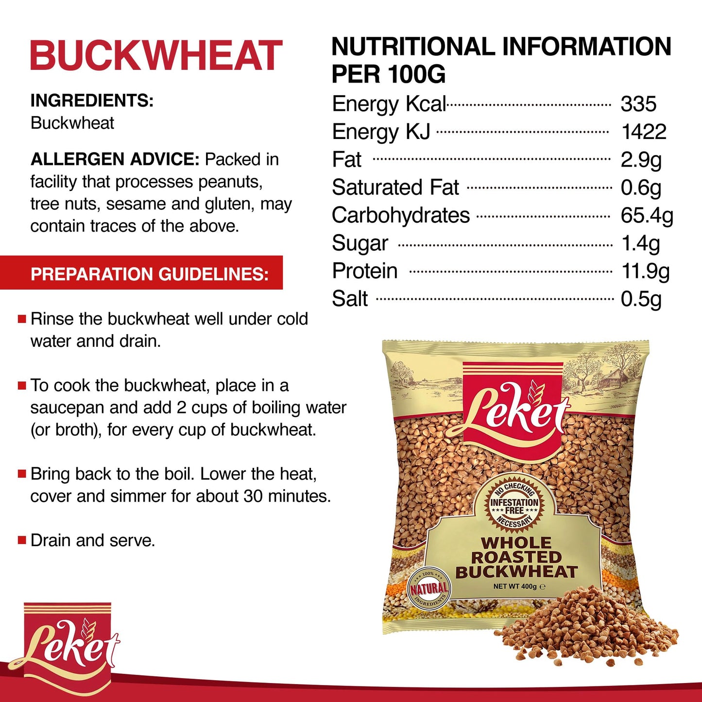 Leket Buckwheat Parent