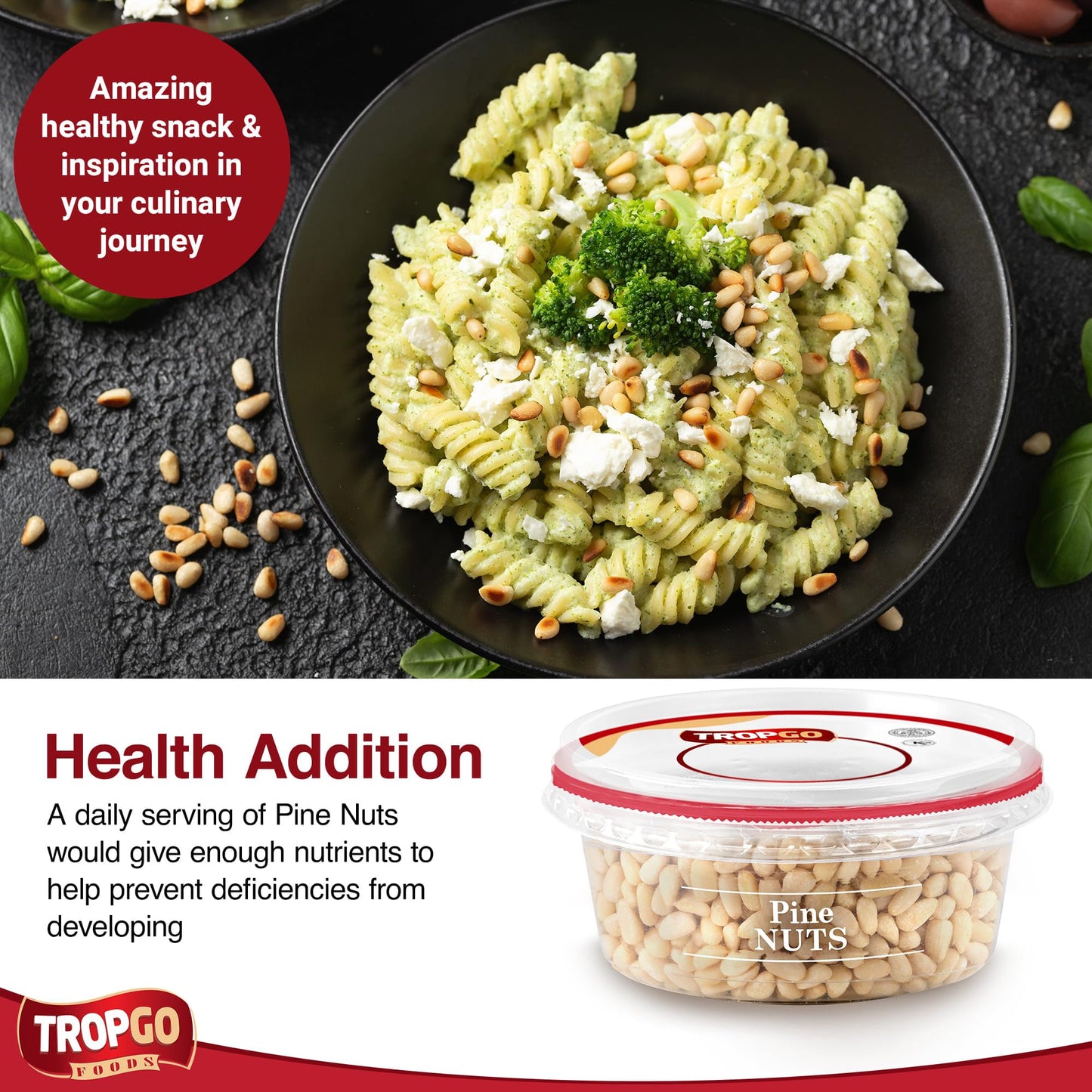 Raw Pine Nuts 100g Parent