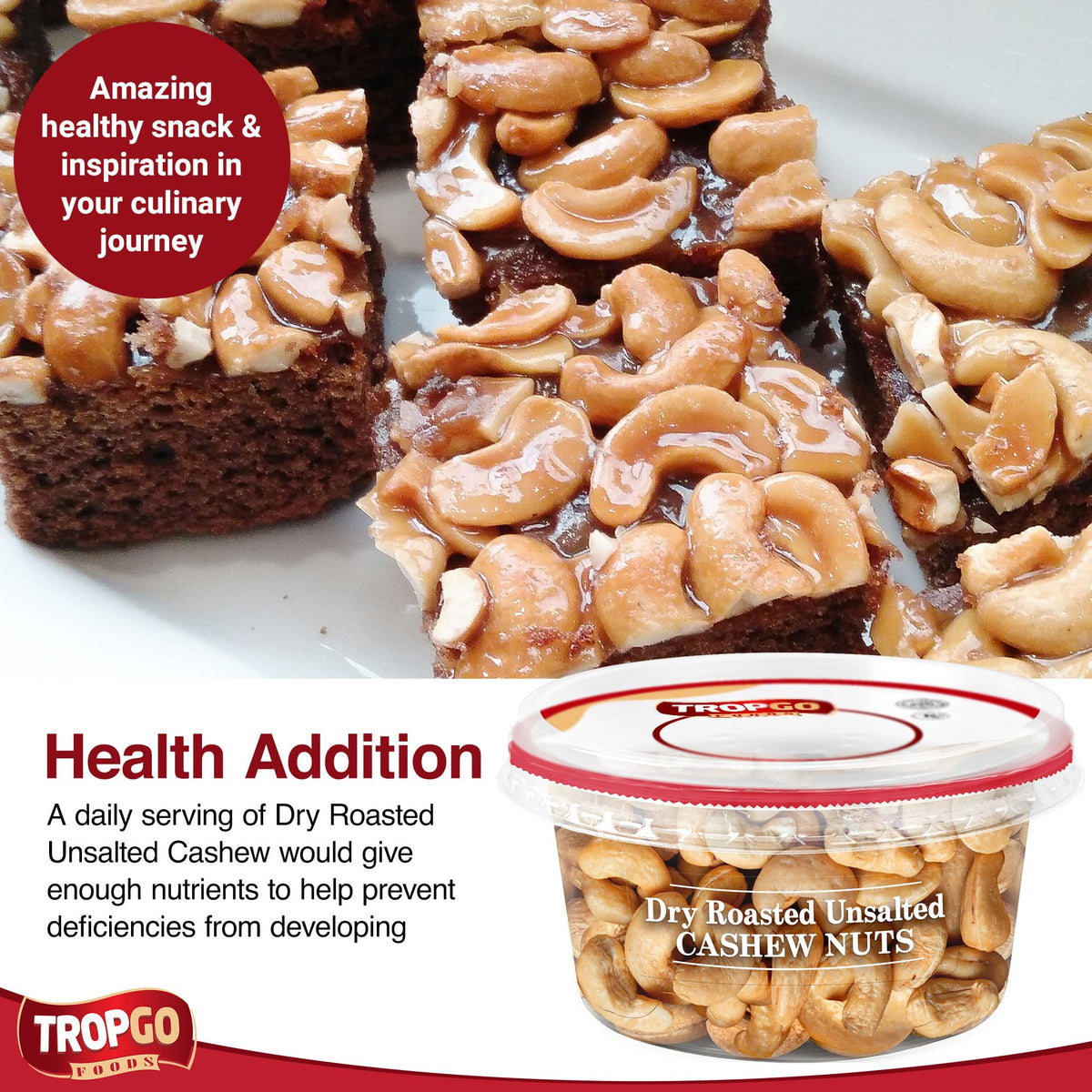 Unsalted Cashews Parent 180g Parent
