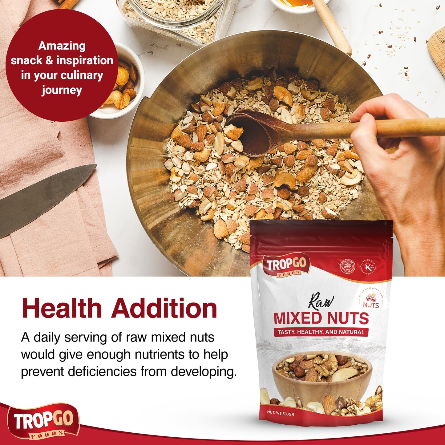 Raw Mixed Nuts Parent 500g