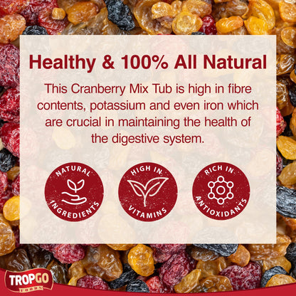 Tropgo Cranberry Mix Dried Fruit - Parent