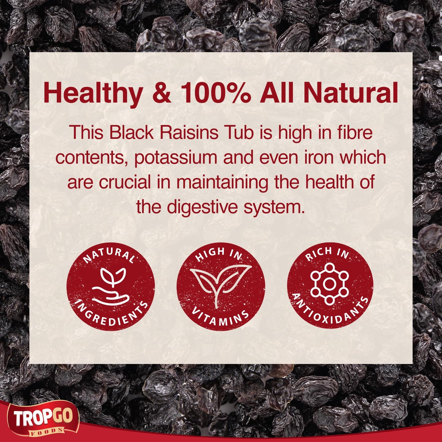 Black Raisins 150g Parent